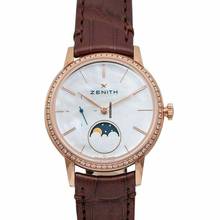 Thumbnail von Zenith Elite 22.2320.692/80.C713 - Elite Lady Moonphase Automatic Mother of pearl Dial Diamond Bezel La </h1>