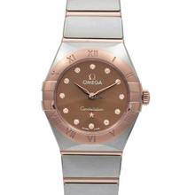 Thumbnail von Omega Constellation 131.20.25.60.63.001 - Constellation Manhattan Quartz 25 mm Quartz Brown Dial Diamonds Gold </h1>