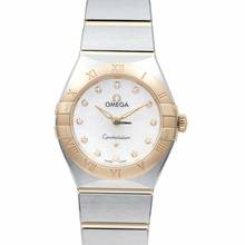 Thumbnail von Omega Constellation 131.20.25.60.55.002 - Constellation Manhattan Quartz 25 mm Quartz White Dial Diamonds Yell </h1>