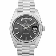 Thumbnail von Rolex 228239-0002 - Oyster Perpetual 18ct White Gold Automatic Silver Dial Men's Watch </h1>