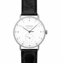 Thumbnail von NOMOS Metro Neomatik 1113 - Metro Neomatik 39 Automatic White Silver-plated Dial 38.5mm Men's Watch </h1>