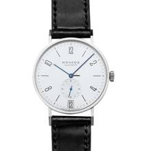 Thumbnail von NOMOS Tangente 38 Datum 130 - Tangente 38 Date Manual-winding White Silver-plated Dial 37.5mm Men's Watch </h1>