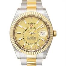 Thumbnail von Rolex Sky-Dweller 326933 - Sky-Dweller Stainless Steel / Yellow Gold / Champagne </h1>
