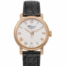  Chopard Classic 124200-5001 - Classic Automatic White Dial Rose Gold Ladies Watch </h1> 
