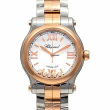 Thumbnail von Chopard Happy Sport 278573-6019 - Happy Sport Automatic Mother Of Pearl Dial Stainless Steel Ladies Watch </h1>
