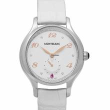 Thumbnail von Montblanc Princess Grace De Monaco 106499 - Princess Grace De Monaco Quartz White Dial with Diamonds Ladies Watch </h1>