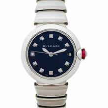 Thumbnail von Bulgari Lucea 102564 - Lvcea Automatic Blue Dial Diamond Ladies Watch </h1>