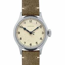 Thumbnail von Longines Heritage L28194932 - Heritage Military Automatic Silver Dial Limited Edition Men's Watch </h1>