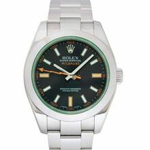 Thumbnail von Rolex Milgauss 116400 GV - Milgauss Steel Automatic Black Dial Oyster Bracelet Unisex Watch </h1>