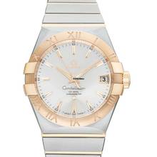 Thumbnail von Omega Constellation Men 123.20.38.21.02.002 - Constellation Co-Axial 38 mm Automatic Silver Dial Yellow Gold Men's </h1>