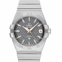 Thumbnail von Omega Constellation Men 123.10.38.21.06.002 - Constellation Co-Axial 38 mm Grey Dial Steel Men's Watch </h1>