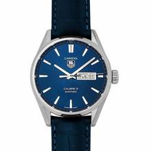 Thumbnail von TAG Heuer Carrera Calibre 5 WAR201E.FC6292 - Carrera Calibre 5 Day-Date Automatic Blue Dial Men's Watch </h1>