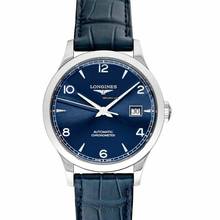 Thumbnail von Longines Record L28204964 - Record Automatic Blue Dial Men's Watch </h1>