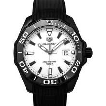Thumbnail von TAG Heuer Aquaracer WAY108A.FT6141 - Aquaracer 3-hand Quartz White Dial Men's Watch </h1>