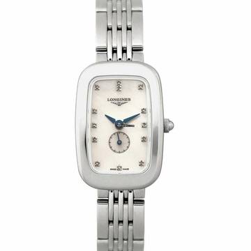 Longines Equestrian L61414876 - Equestrian Quartz Mother of Pearl Dial Diamond Ladies Watch </h1> 