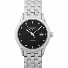 Thumbnail von Longines Flagship L43744576 - Flagship Automatic Black Dial Diamond Ladies Watch </h1>