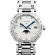Thumbnail von Longines PrimaLuna L81164876 - PrimaLuna Quartz Mother of Pearl Dial Diamond Ladies Watch </h1>