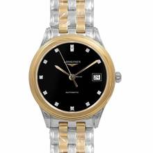 Thumbnail von Longines Flagship L47743577 - Flagship Automatic Black Dial Diamond Unisex Watch </h1>