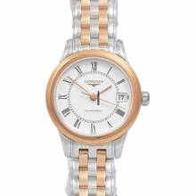 Thumbnail von Longines Flagship L42743917 - Flagship Automatic White Dial Ladies Watch </h1>