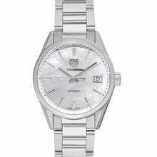 Thumbnail von TAG Heuer Carrera Lady WBK2311.BA0652 - Carrera Calibre 5 Ladies Automatic White Dial Ladies Watch </h1>