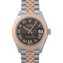 Thumbnail von Rolex Datejust 31 278271-0030 - Datejust 31 Steel And 18ct Everose Gold Automatic Silver Diamond Dial Ladies </h1>