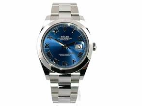  Rolex Datejust 41 Ref. 126300 Edelstahl Blau Röm Oyster-Band </h1> 