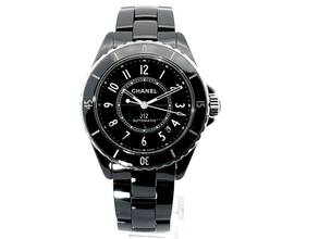 Thumbnail von Chanel J12 Automatik 38 Schwarz Ref. H5697 </h1>