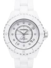 Thumbnail von Chanel J12 Automatik 38 Weiß Diamant Ref. H5705 </h1>