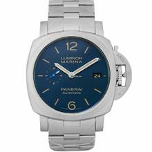 Thumbnail von Panerai Luminor Marina Automatic PAM01028 - Luminor Marina Automatic Blue Dial 42 mm Men's Watch </h1>