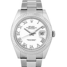 Rolex Datejust 41 126334-0023 - Datejust 41 Automatic White Dial Oystersteel and 18 ct White Gold Men's Watc </h1> 