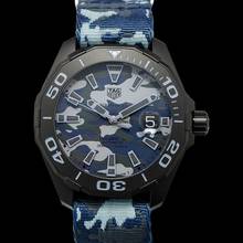 Thumbnail von TAG Heuer Aquaracer 300M WAY208D.FC8221 - Aquaracer Calibre 5 Automatic Blue Dial Men's Watch </h1>