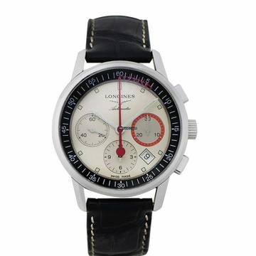  Longines Column-Wheel Chronograph L47544723 - Heritage Chronograph 41 mm Watch </h1> 