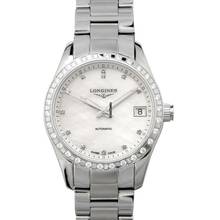  Longines Conquest Classic L23850876 - Conquest Classic Automatic Mother of Pearl Dial Diamond Ladies Watch </h1> 