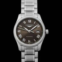 Thumbnail von Longines Master Collection L22574716 - The Longines Master Collection Automatic Grey Dial Ladies Watch </h1>