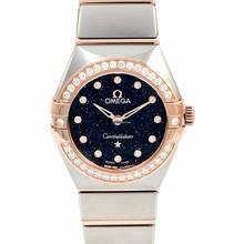  Omega Constellation Quartz 131.25.25.60.53.002 - Constellation Manhattan Quartz 25 mm Quartz Blue Dial Sedna Gold La </h1> 