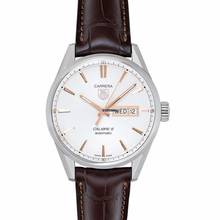  TAG Heuer Carrera Calibre 5 WAR201D.FC6291 - Carrera Calibre 5 Day-Date Automatic White Dial Men's Watch </h1> 