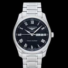 Thumbnail von Longines Master Collection L29104516 - The Longines Master Collection Automatic Black barleycorn Dial Stainless Ste </h1>