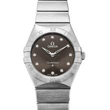Thumbnail von Omega Constellation Quartz 131.10.28.60.56.001 - Constellation Manhattan Quartz 28 mm Quartz Grey Dial Steel Diamond </h1>