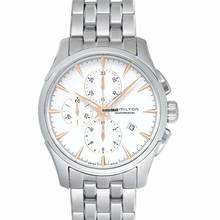  Hamilton Jazzmaster Auto Chrono H32586111 - Jazzmaster Chronograph Automatic Silver Dial Stainless Steel Men's Watch </h1> 