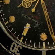  Rolex Submariner (No Date) 6536-1 Red Depth 1955 mit Papiere 