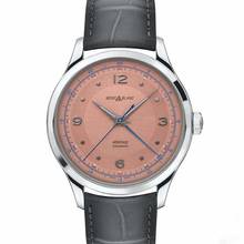  Montblanc MB119950 - Heritage GMT Automatic Salmon-coloured Dial Men's Watch </h1> 