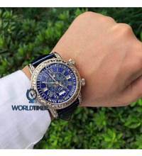 百達翡麗 (Patek Philippe) [2017 USED] Grand Complications Sky Moon Tourbillon 6002G Blue Dial Watch - SOLD!!