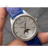 JAEGER LECOULTRE [NEW] Master Ultra Thin Automatic Ladies Diamond Watch Q1258401