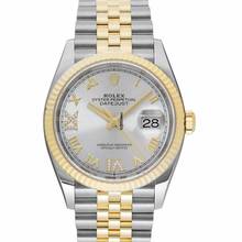 Thumbnail von Rolex Datejust 36 126233-0031G - Datejust 36 Steel And 18ct Yellow Gold Automatic Silver Diamond Dial Unisex </h1>