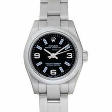 Thumbnail von Rolex Oyster Perpetual 26 176200 - Lady Oyster Perpetual Black/Steel Ø26 mm </h1>