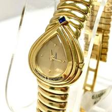 Thumbnail von Vacheron Constantin 18K Yellow Gold ladies watch Blue Sapphire </h1>