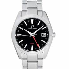 Thumbnail von Grand Seiko Heritage Collection SBGN013 - 9F Quartz Quartz Black Dial Steel Men's Watch </h1>