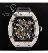Richard Mille [NEW MODEL] RM 17-01 White Gold Full Set Diamonds Tourbillon