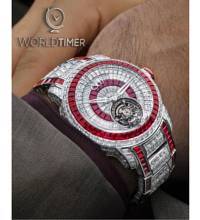 Jacob & Co. 捷克豹 [NEW] Caviar Tourbillon 44mm CV300.30.BD.DR.A.30BA (Retail:HK$13,200,000) . 