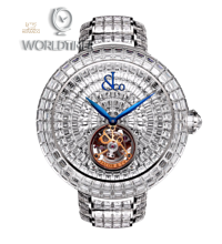 Jacob & Co. 捷克豹 [NEW][LIMITED 18 PIECE] Brilliant Flying Tourbillon Baguette Bracelet BT543.30.BD.BD.B30BA (Retail:HK$12,122,200)